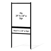 24" x 18" Real Estate Sign Frame