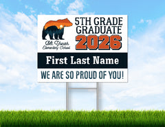White County 5th Grade Yard Signs
