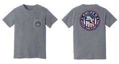Air Life 6 Comfort Colors Pocket T-Shirt (Granite)