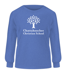 CCS Classic Logo Crewneck Sweatshirt (Heather Royal)
