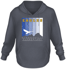 CKES Soaring Eagle Hoodie - Dark Heather Grey