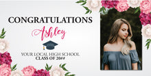 Load image into Gallery viewer, Graduation Banner - Template 5