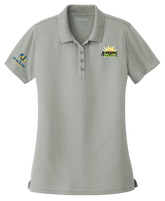 SSF/PRF Port Ladies Dry Zone Polo (Black & Grey)