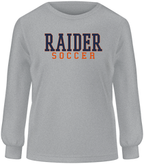 Raider Soccer Crewneck Sweatshirt (Athletic Heather)