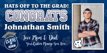 Load image into Gallery viewer, Graduation Banner - Template 1