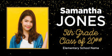 Load image into Gallery viewer, Graduation Banner - Template 8