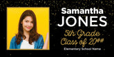 Graduation Banner - Template 8