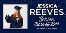 Load image into Gallery viewer, Graduation Banner - Template 8