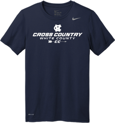 WCHS XC Nike Legend Tee - Navy