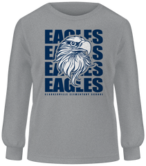 Clarkesville Elementary Eagle Sweatshirt
