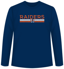 Habersham Raiders Long Sleeve Tee - Navy