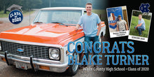 Load image into Gallery viewer, Custom Graduation Banner