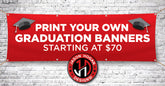 Graduation Banner - Customer Supplied Artwork