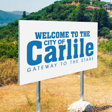 Load image into Gallery viewer, Metal Sign (Single-sided / Stock Sizes)
