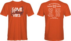 Raider 7U Cheer Tee - Orange