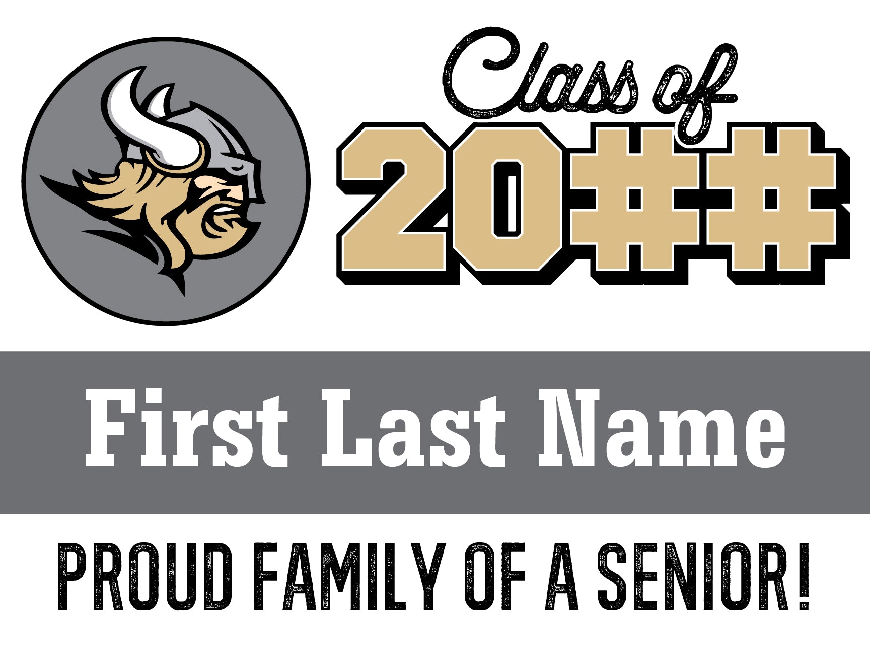 Class of 2024 Yard Signs 24x18