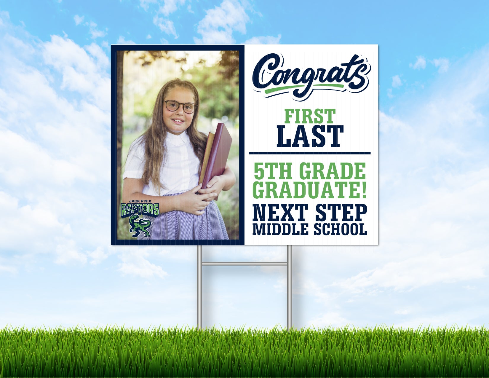 Jack P Nix 5th Grade Yard Signs