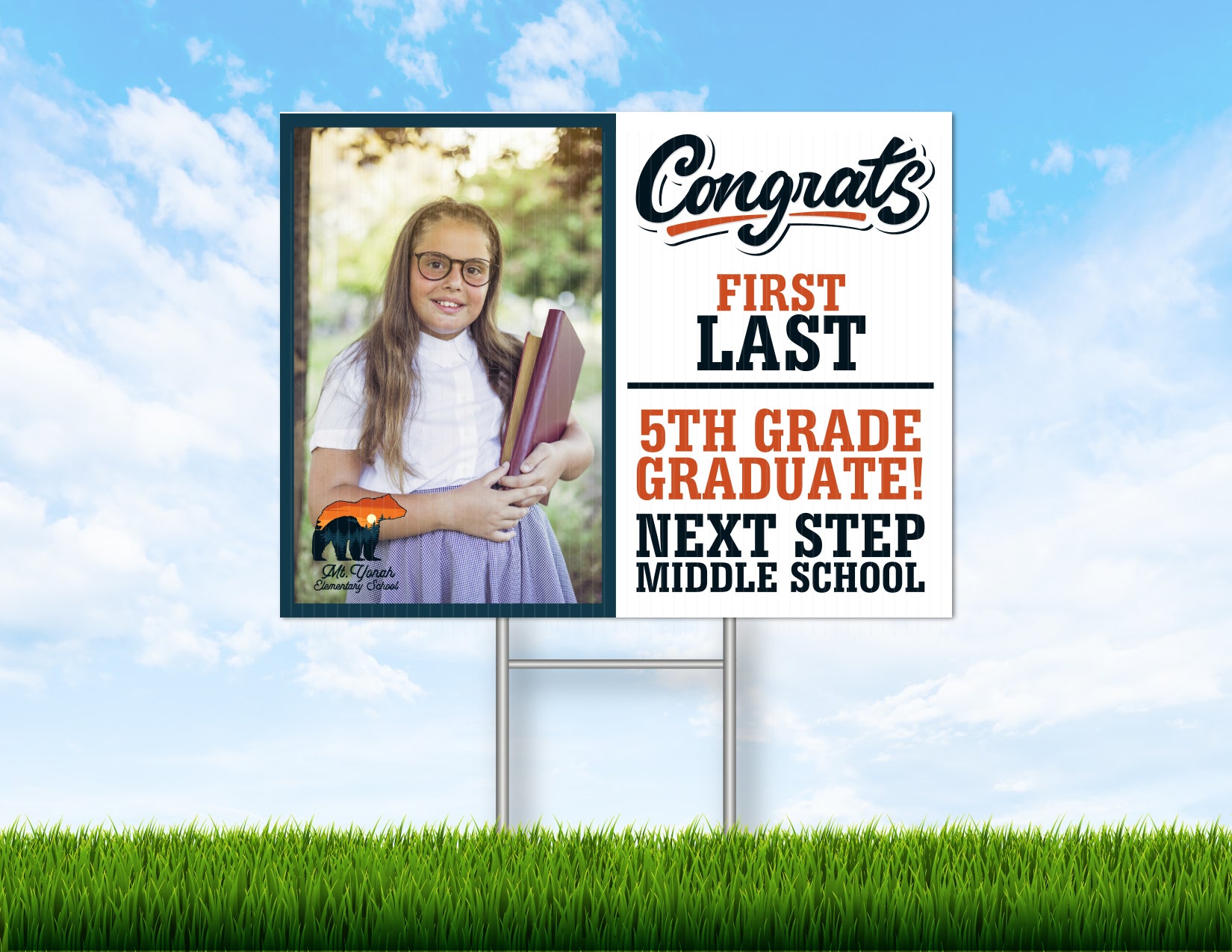 White County 5th Grade Yard Signs