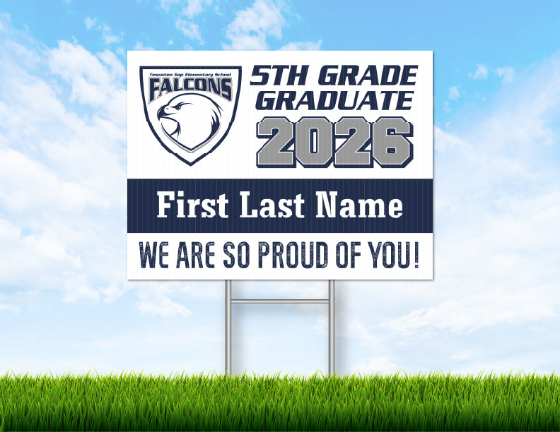 White County 5th Grade Yard Signs