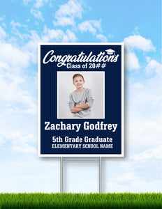 Graduate Yard Sign 18x24 (Choose your design)