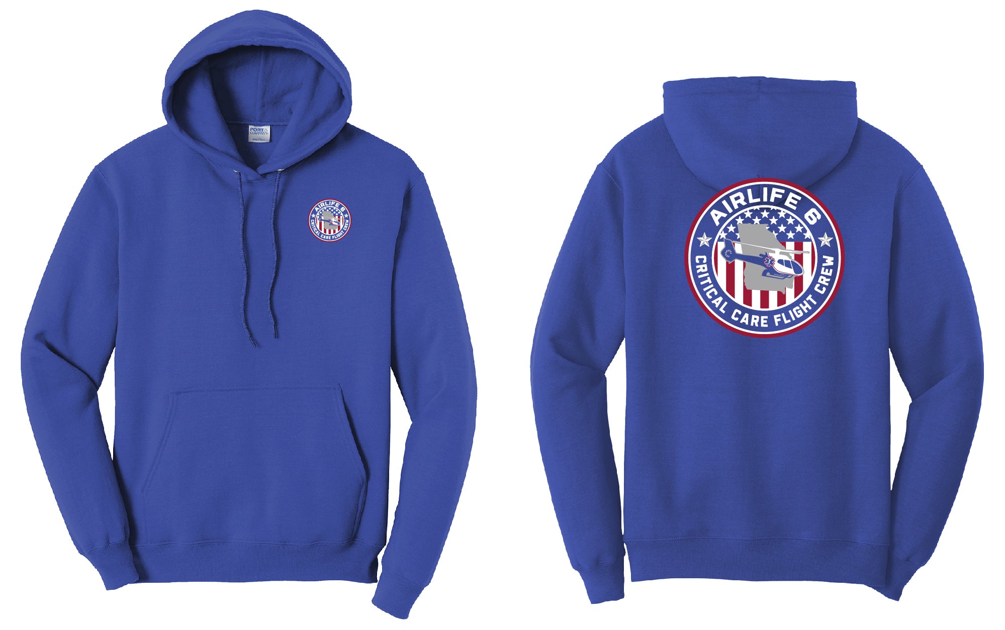 Air Life 6 Logo Hoodie (Royal Blue)