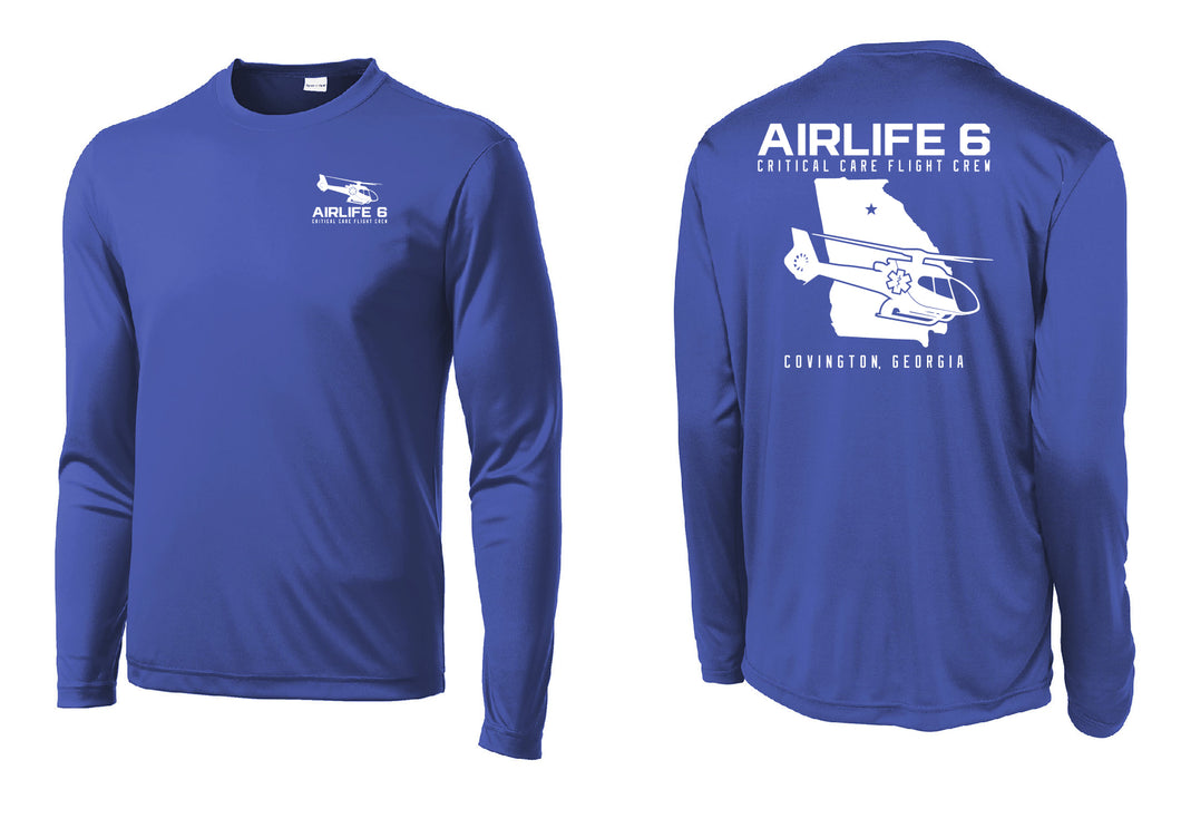Air Life 6 Georgia Drifit Long Sleeve T-Shirt (Royal)