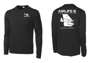 Air Life 6 Georgia Drifit Long Sleeve T-Shirt (Black)