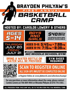 Ages 5-8 Basketball Camp Registration
