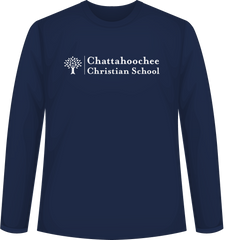 CCS Essential Long Sleeve Tee (Navy)