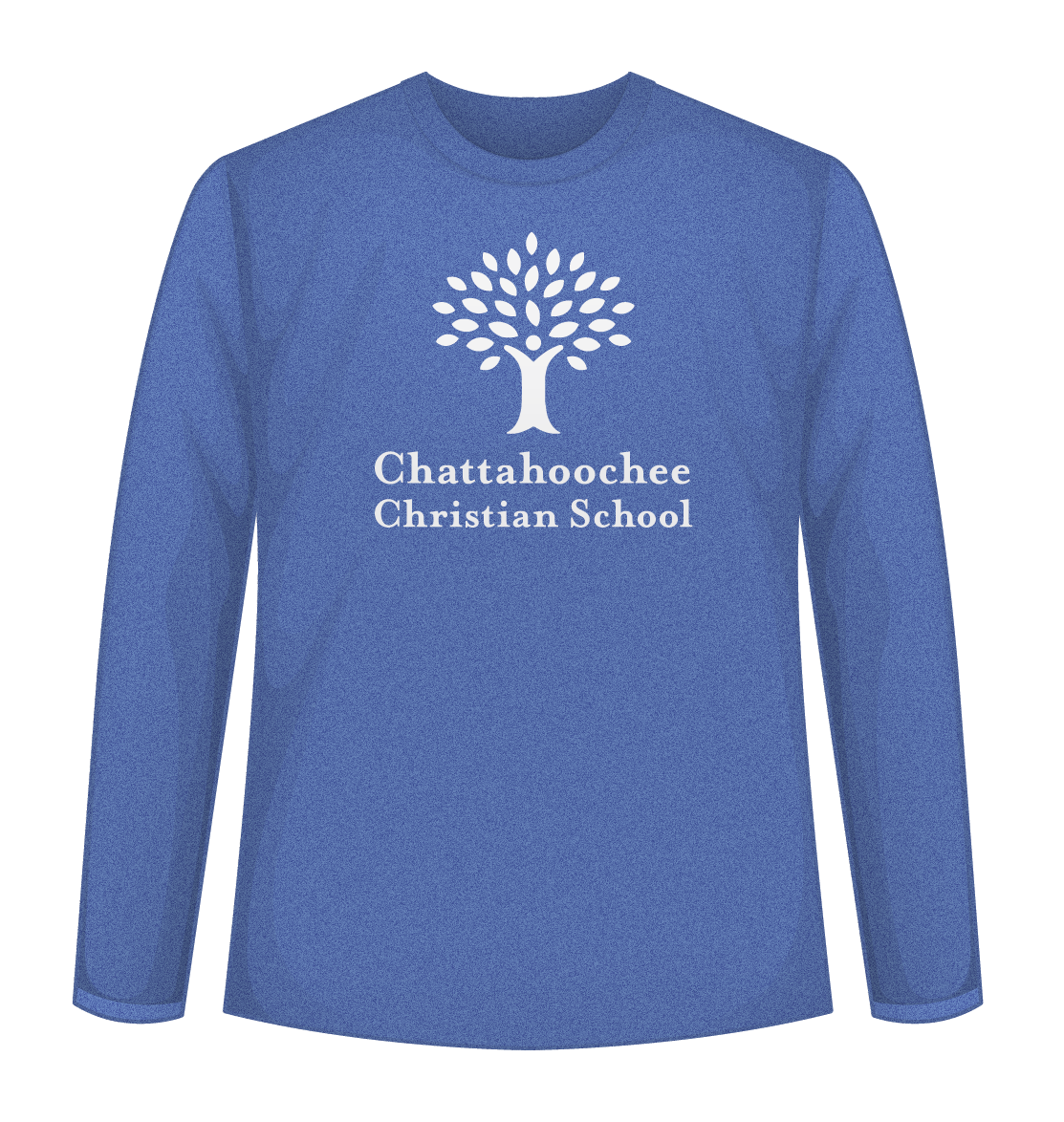 CCS Classic Logo Long Sleeve Tee (Heather Royal)