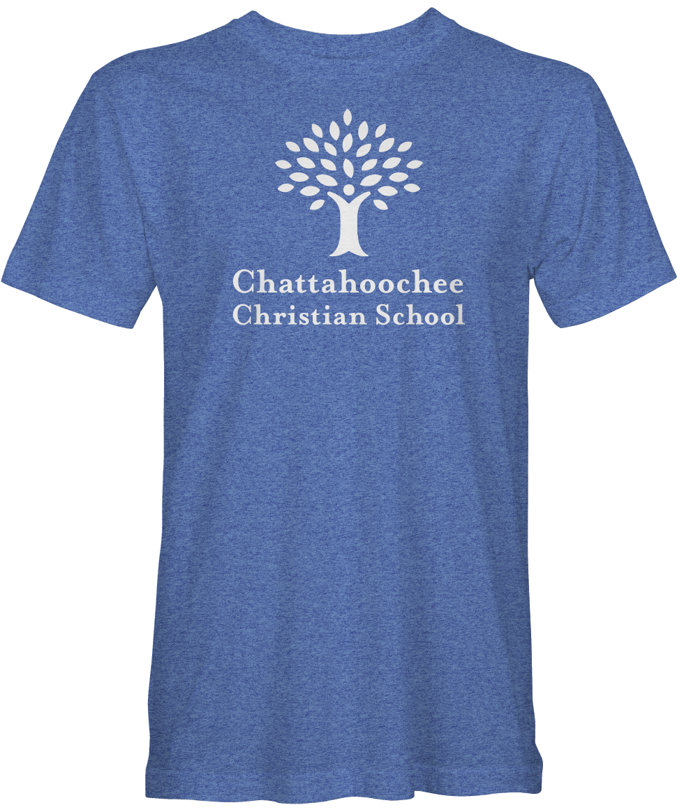 CCS Classic Logo Tee (Heather Royal)