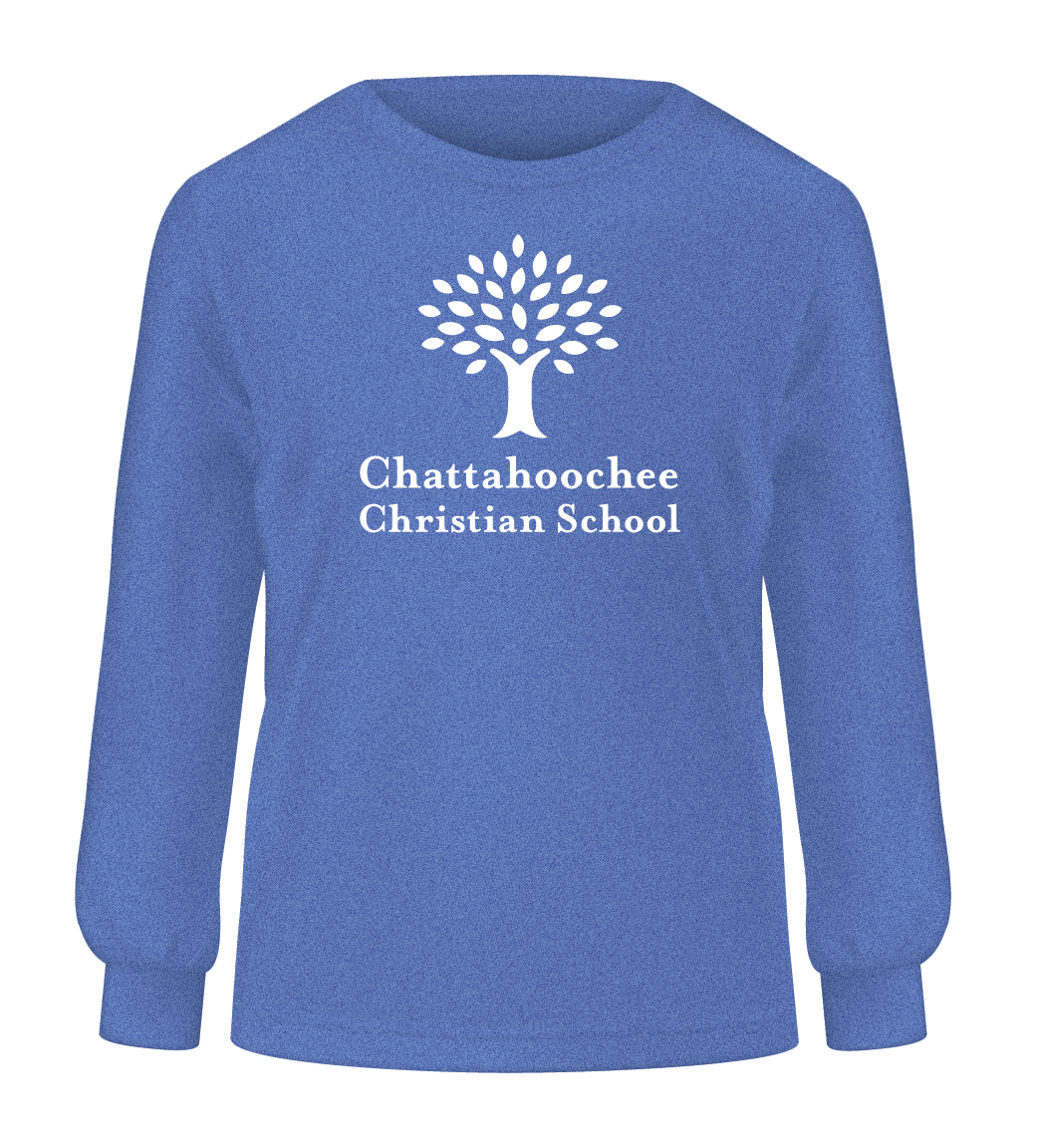 CCS Classic Logo Crewneck Sweatshirt (Heather Royal)
