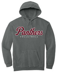 2026 CF Volleyball Comfort Color Hoodies (Grey)