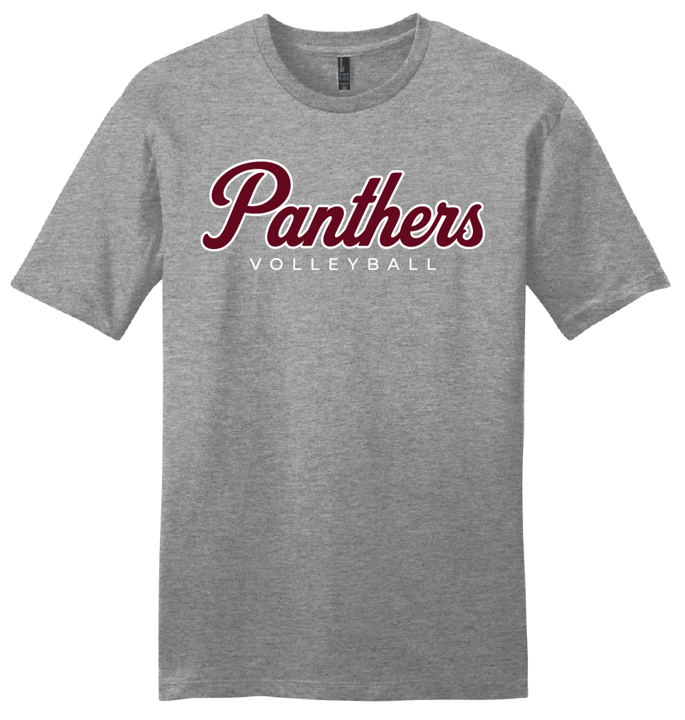 CF Volleyball Ringspun Tee (Grey Frost)