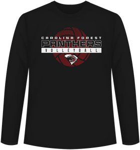 CF Volleyball Dri Fit Long Sleeve Tee (Black)