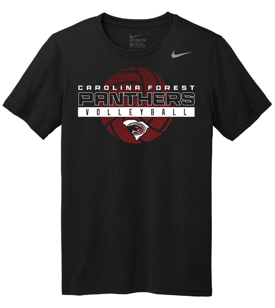 CF Volleyball Nike rLegend Dri Fit Tee (Black)