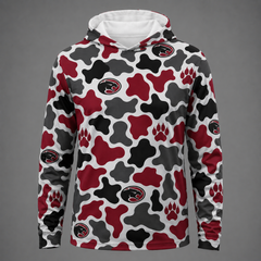 CF Panthers Camo Long Sleeve Hooded Tee (PREORDER)