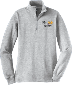 CA Women's 1/4-Zip Sweatshirt (Athletic Heather)