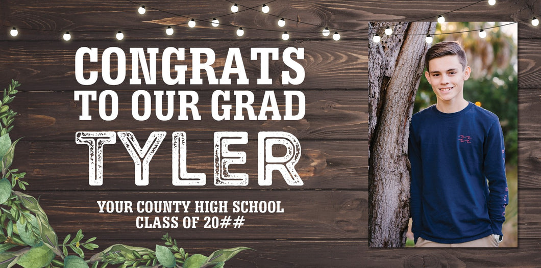 Graduation Banner - Template 6