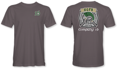 Station 16 Trojans - Next Level Short Sleeve Tee (Warm Gray)