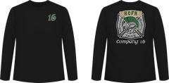 Station 16 Trojans - Port Long Sleeve Tee (Black)