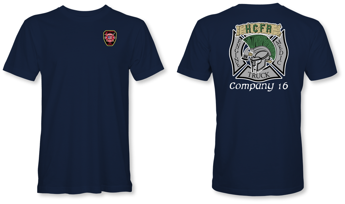 HCFR Station 16 Next Level Tee (Navy)