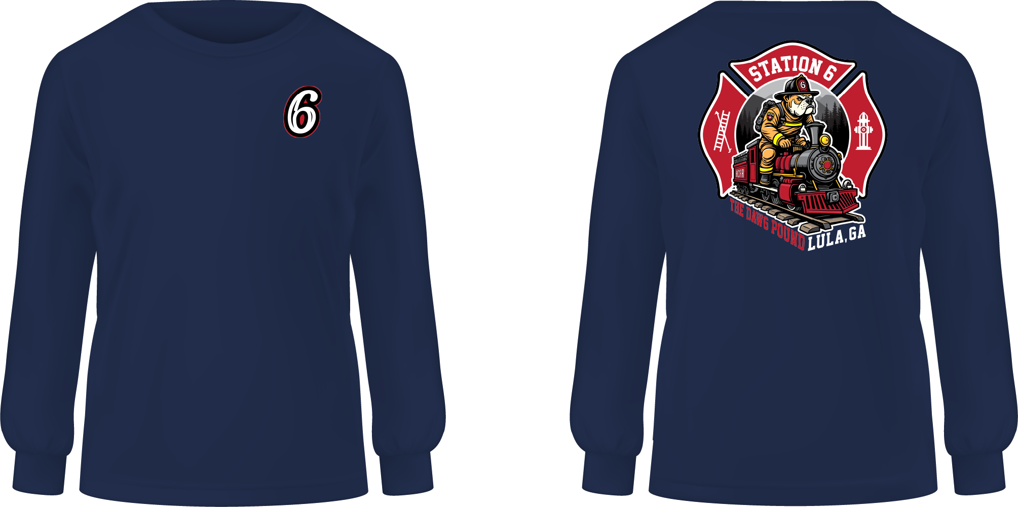Dawg Pound - Softstyle Sweatshirt (Navy)