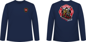 HCFR Station 6 Next Level Shirt (Navy)