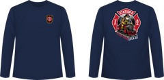 HCFR Station 6 On-Duty Next Level Shirt (Navy)