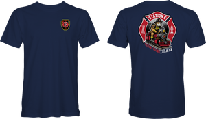 HCFR Station 6 Next Level Shirt (Navy)