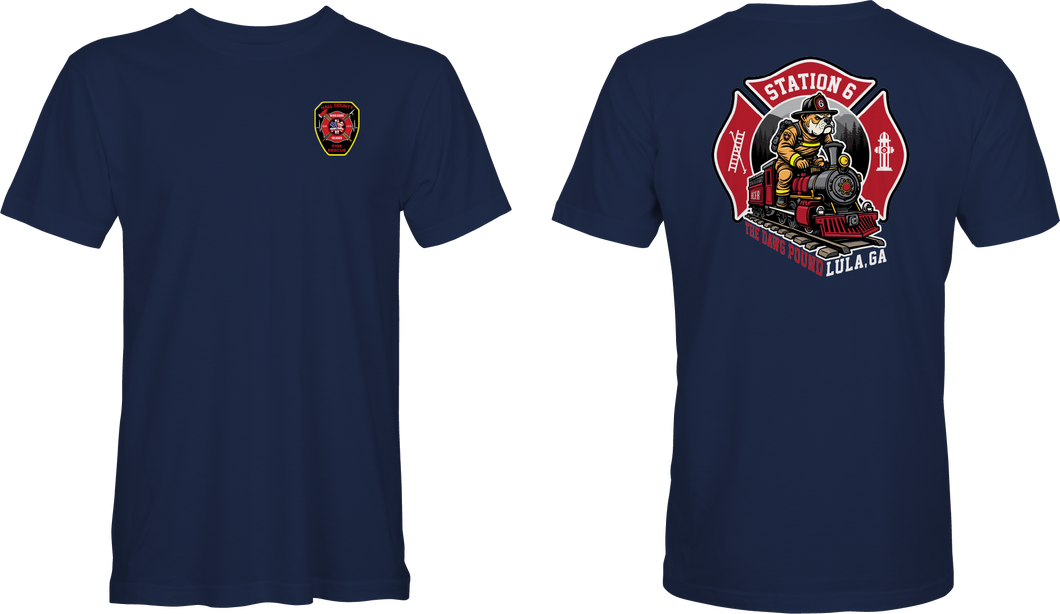 HCFR Station 6 Next Level Shirt (Navy)