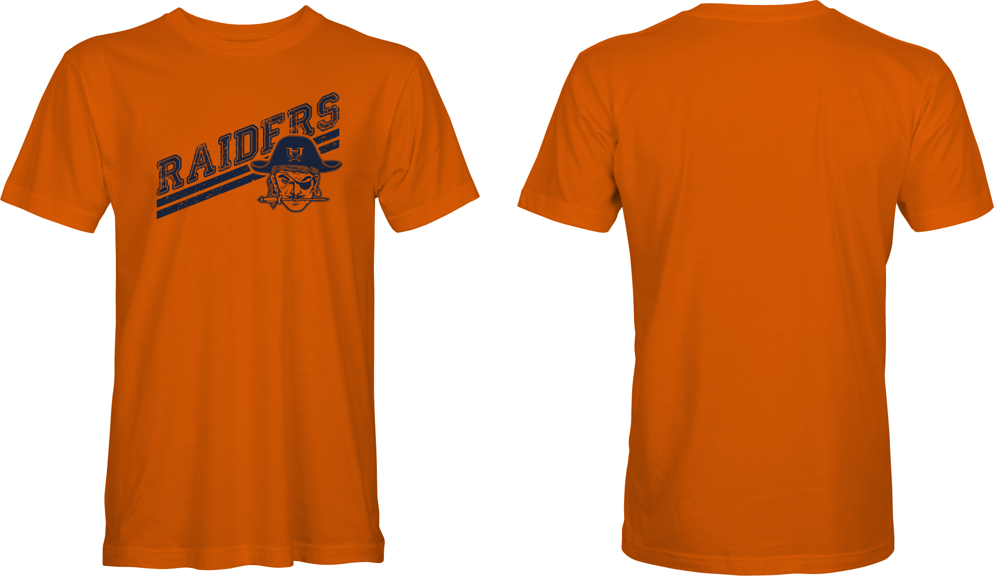 Raiders Slant Tee (Orange)