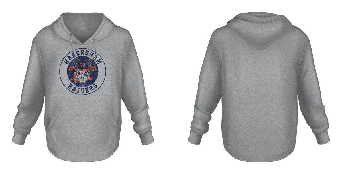 Raiders Vintage Logo Hoodie (Sports Grey)
