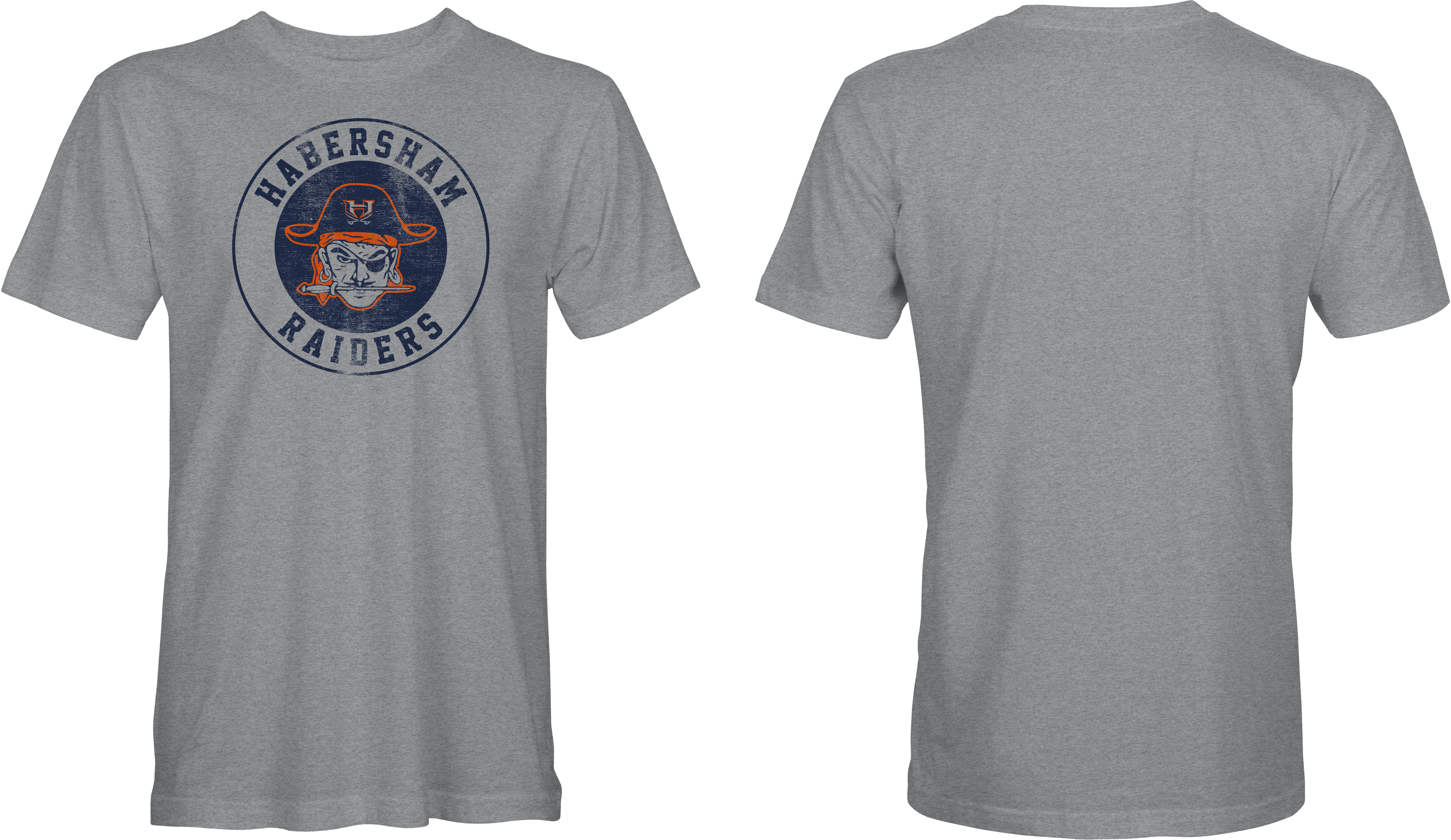 Raiders Vintage Logo Tee (Sports Grey)